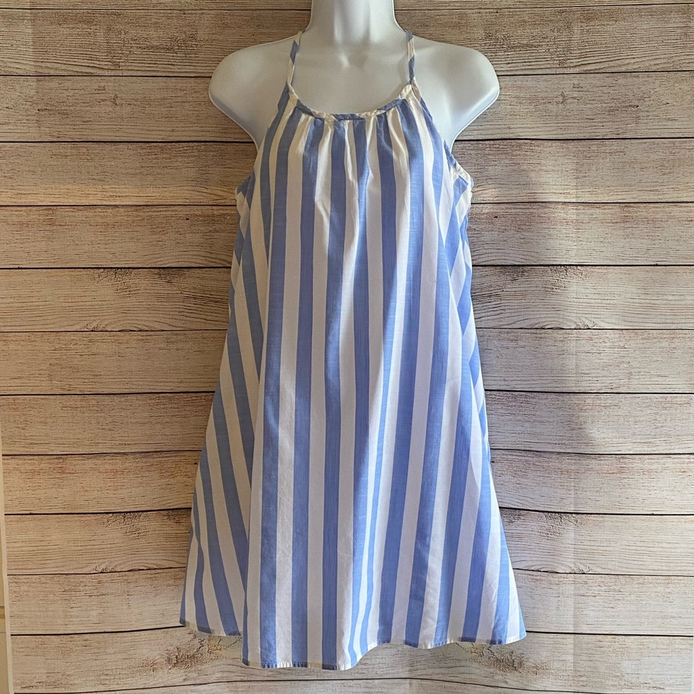 Abercrombie Blue and White Summer Dress